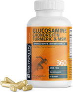 Bronson Glucosamine Chondroitin Turmeric & Msm Advanced Joint & Cartilage Formula, Supports Healthy Joints, Mobility & Cartilage - Non-Gmo, 360 Capsules Bronson Glucosamine Chondroitin Turmeric & Msm Advanced Joint & Cartilage Formula, Supports Healthy Joints, Mobility & Cartilage - Non-Gmo, 360 Capsules