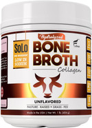 Solo Bone Broth Protein Collagen Powder Low Sodium, 16G Hydrolyzed Collagen Type I & Iii, For Healthy Skin, Nails, Hair, Joints & Digestion, Grass Fed, 1 Lb (Canister - Net Wt. 1 Lb. Powder) Solo Bone Broth Protein Collagen Powder Low Sodium, 16G Hydrolyzed Collagen Type I & Iii, For Healthy Skin, Nails, Hair, Joints & Digestion, Grass Fed, 1 Lb (Canister - Net Wt. 1 Lb. Powder)