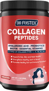 Multi-Collagen-Peptide-Powder With Probiotics, 50 Servings Of Hydrolyzed Collagen Peptides With Hyaluronic Acid, Biotin & Multivitamins - Supports Skin, Hair, Nails Health