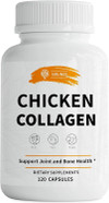 Sirunes Chicken Collagen Capsules - Type Ii Collagen Nutritional Supplement For Joint, Skin & Bone Support - Non-Gmo, Anti-Aging Dietary Supplements With Hydrolyzed Collagen Peptides - 120 Capsules