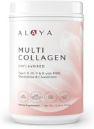 Alaya Multi Collagen Powder - Type I, Ii, Iii, V, X Hydrolyzed Collagen Peptides Protein Powder Supplement With Msm + Gc (Unflavored) (40 Servings) Alaya Multi Collagen Powder - Type I, Ii, Iii, V, X Hydrolyzed Collagen Peptides Protein Powder Supplement With Msm + Gc (Unflavored) (40 Servings)