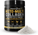 Keto Multi Collagen Peptides 16.2 Oz - Bone Broth Protein Powder, 5 Types Hydrolyzed Collagen, Mct Oil, Biotin & Electrolytes For Joint, Skin, Hair & Gut Health, Unflavored Protein Powder