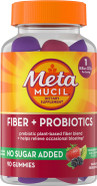 Metamucil Fiber Supplement Gummies With Probiotics For Bloating Relief, No Sugar Added Strawberry Kiwi Blackberry Flavors, 5G Prebiotic Plant Based Fiber Blend, 90 Count Metamucil Fiber Supplement Gummies With Probiotics For Bloating Relief, No Sugar Added Strawberry Kiwi Blackberry Flavors, 5G Prebiotic Plant Based Fiber Blend, 90 Count
