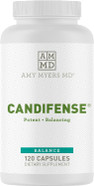 Amy Myers Md Candifense Candida Cleanse - Anti Overgrowth And Yeast Supplement - Herb Free Plant Based Enzymes - Supports Digestion & Gut Health - Amylase, Cellulase, Xylanase, Invertase - 120 Caps