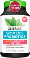 Zenwise Health Probiotics For Women - Digestive Enzymes For Bloating Relief, Vaginal Health, And Gut Flora Health, Daily Women Probiotic & Prebiotic Supplement For Digestive Health - 60 Ct Zenwise Health Probiotics For Women - Digestive Enzymes For Bloating Relief, Vaginal Health, And Gut Flora Health, Daily Women Probiotic & Prebiotic Supplement For Digestive Health - 60 Ct