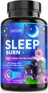 Night Time Fat Burner - Sleep Burn Fast Weight Loss, Appetite Suppressant, Metabolism Booster And Sleep Support - Carb Blocker And Belly Fat Reducer - Green Coffee Bean, Ashwagandha - 60 Capsules