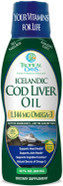 Tropical Oasis - Icelandic Cod Liver Oil | Maximum Strength 1144Mg Of Liquid Wild-Caught Natural Omega-3 Fish Oil (Lemon Flavor, 90 Servings) Tropical Oasis - Icelandic Cod Liver Oil | Maximum Strength 1144Mg Of Liquid Wild-Caught Natural Omega-3 Fish Oil (Lemon Flavor, 90 Servings)