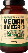 Vegan Omega 3 Supplement - Plant Based Dha & Epa Fatty Acids - Carrageenan Free, Alternative To Fish Oil, Supports Heart, Brain, Joint Health - Sustainably Sourced Algae, Fish Oil Free - 180 Softgels