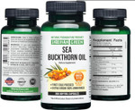 Siberian Sea Buckthorn Oil Capsules 200 Softgels | From Wild-Harvested Siberian Sea Buckthorn Berries | Oil Cold Pressed Unrefined Gluten Free Non-Gmo Premium Omega 7 Siberian Sea Buckthorn Oil Capsules 200 Softgels | From Wild-Harvested Siberian Sea Buckthorn Berries | Oil Cold Pressed Unrefined Gluten Free Non-Gmo Premium Omega 7