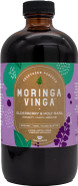 Elderberry & Holy Basil Moringa Infusion - Organic Immune Support, Respiratory Wellness, Stress Relief, Herbal Tonic With Apple Cider Vinegar, Ginger, Hibiscus, Honey - 100% Pure, Non-Gmo, 16 Oz Elderberry & Holy Basil Moringa Infusion - Organic Immune Support, Respiratory Wellness, Stress Relief, Herbal Tonic With Apple Cider Vinegar, Ginger, Hibiscus, Honey - 100% Pure, Non-Gmo, 16 Oz