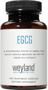 Weyland: Egcg From Green Tea Extract, 400 Mg (100 Vegetarian Capsules)