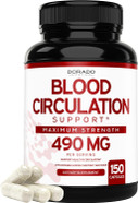 Blood Circulation Supplements (150 Capsules) Leg Circulation With Diosmin - Blood Flow Supplements - Blood Circulation For Legs - Vein & Leg Health - Vegan & Non Gmo - 3Rd Party Tested - (150 Count) Blood Circulation Supplements (150 Capsules) Leg Circulation With Diosmin - Blood Flow Supplements - Blood Circulation For Legs - Vein & Leg Health - Vegan & Non Gmo - 3Rd Party Tested - (150 Count)