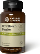 Nature'S Sunshine Hawthorn Berries, 100 Capsules | Helps Enhance Heart Muscle Function And Provides Circulatory System Support Nature'S Sunshine Hawthorn Berries, 100 Capsules | Helps Enhance Heart Muscle Function And Provides Circulatory System Support