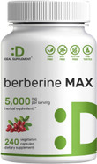 Deal Supplement Berberine Max Supplement With Turmeric, 5,000Mg Per Serving, 240 Veggie Capsules 97% Pure Berberine Hcl 25:1 Root Extract Vegetarian Friendly, Non-Gmo Deal Supplement Berberine Max Supplement With Turmeric, 5,000Mg Per Serving, 240 Veggie Capsules 97% Pure Berberine Hcl 25:1 Root Extract Vegetarian Friendly, Non-Gmo