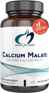 Designs For Health Calcium Malate - 500Mg Calcium Malate Chelate + Vitamin D (D3) Bone Support Supplement For Women + Men - Non-Gmo Calcium Pills (120 Capsules) Designs For Health Calcium Malate - 500Mg Calcium Malate Chelate + Vitamin D (D3) Bone Support Supplement For Women + Men - Non-Gmo Calcium Pills (120 Capsules)