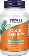 Now Foods Supplements, Coral Calcium Plus, Bone Health*, Healthy Ph Balance*, 100 Veg Capsules Now Foods Supplements, Coral Calcium Plus, Bone Health*, Healthy Ph Balance*, 100 Veg Capsules