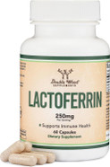 Lactoferrin 250Mg Per Serving (60 Capsules) Patented Bioferrin Lactoferrin - Superior Iron Supplement For Iron Deficiency And Immune Support By Double Wood Supplements