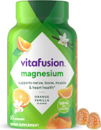 Vitafusion Magnesium Gummy Supplement, Orange Vanila Flavor, 60Ct