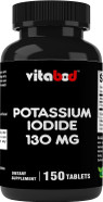 Potassium Iodide Dietary Supplement 130 Mg Per Serving - 150 Tablets (1 Bottle) - Exp 10/2028 Potassium Iodide Dietary Supplement 130 Mg Per Serving - 150 Tablets (1 Bottle) - Exp 10/2028