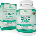 Purepremium Zinc 50Mg - Natural Zinc Supplements For Men & Women - Vitamin Zinc Citrate/Oxide For Adults - High Potency Zinc Supplement For Immune Antioxidant, Energy Support - 100 Zinc Tablets Purepremium Zinc 50Mg - Natural Zinc Supplements For Men & Women - Vitamin Zinc Citrate/Oxide For Adults - High Potency Zinc Supplement For Immune Antioxidant, Energy Support - 100 Zinc Tablets