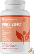 Pure Zinc Supplement, Natural Zinc Glycinate Supplements, (Chelated) 25Mg, 120 - Pure Micronutrients Pure Zinc Supplement, Natural Zinc Glycinate Supplements, (Chelated) 25Mg, 120 - Pure Micronutrients