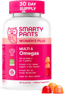 Smartypants Women'S Multivitamin Gummies - Improved Formula: Omega 3 (Dha/Epa), Methylfolate, Coq10, Vitamin D3, C, Vitamin B12, B6, Vitamin A, K & Zinc, Gluten Free, 90 Count (30 Day Supply) Smartypants Women'S Multivitamin Gummies - Improved Formula: Omega 3 (Dha/Epa), Methylfolate, Coq10, Vitamin D3, C, Vitamin B12, B6, Vitamin A, K & Zinc, Gluten Free, 90 Count (30 Day Supply)