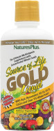 Natures Plus Source Of Life Gold Multivitamin Liquid - 30 Oz - Supports Energy Production, Healthy Immune System & Well-Being Includes Vitamins D3, B12, K2 & Over 120 Whole Food Nutrients, 30 Servings Natures Plus Source Of Life Gold Multivitamin Liquid - 30 Oz - Supports Energy Production, Healthy Immune System & Well-Being Includes Vitamins D3, B12, K2 & Over 120 Whole Food Nutrients, 30 Servings