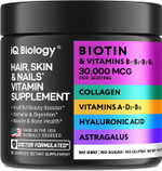 Biotin Supplement For Hair Growth - Biotin Vitamins & Keratin For Hair Loss & Thinning Hair - Hair Skin And Nails Vitamins For Women & Men - Healthy Hair Regrowth, Skin Glow & Nail Repair - 60 Pcs Biotin Supplement For Hair Growth - Biotin Vitamins & Keratin For Hair Loss & Thinning Hair - Hair Skin And Nails Vitamins For Women & Men - Healthy Hair Regrowth, Skin Glow & Nail Repair - 60 Pcs