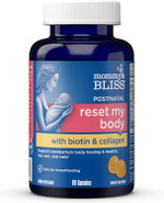 Mommy'S Bliss Postnatal Support Reset My Body Gummies With Biotin & Collagen, Supports Postpartum Energy, Healing & Joint Health + Hair, Skin & Nails Health, Gluten Free, 60 Gummies (30 Servings) Mommy'S Bliss Postnatal Support Reset My Body Gummies With Biotin & Collagen, Supports Postpartum Energy, Healing & Joint Health + Hair, Skin & Nails Health, Gluten Free, 60 Gummies (30 Servings)