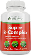 Vitamin B Complex - 8 Super B Complex Vitamins With Choline & Inositol, Vitamins B1, B2, B3, B5, B6, B8, B9 & B12 - B100 Complex - 180 Vegan Capsules - 6 Month Supply - Made In The Usa Vitamin B Complex - 8 Super B Complex Vitamins With Choline & Inositol, Vitamins B1, B2, B3, B5, B6, B8, B9 & B12 - B100 Complex - 180 Vegan Capsules - 6 Month Supply - Made In The Usa
