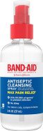 Band-Aid Brand Pain Relieving Antiseptic Cleansing Spray, Pramoxine Hcl, 8 Fl. Oz Band-Aid Brand Pain Relieving Antiseptic Cleansing Spray, Pramoxine Hcl, 8 Fl. Oz