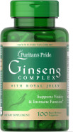 Puritan's Pride Ginseng Complex 1000 mg Rapid Release Capsules, 100 Count Puritan's Pride Ginseng Complex 1000 mg Rapid Release Capsules, 100 Count