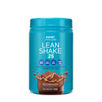 GNC Total Lean Lean Shake - Rich Chocolate, 25g protein per serving, supports weight management and muscle health, 12 servings, delicious and satisfying meal replacement.