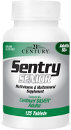 "21st Century Sentry Senior – 125 Tablets for Adults 50+." "21st Century Sentry Senior – 125 Tablets for Adults 50+."