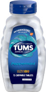 "TUMS Ultra Strength Peppermint Antacid Tablets – 72 Count"