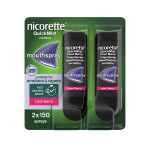 Nicoretteâ® Quickmist Berry 1Mg Mouthspray Duo (Stop Smoking)