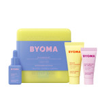 BYOMA So Hydrating Set - Barrier Repair Skincare Set - Creamy Jelly Cleanser, Hydrating Face Serum & Ceramide Face Moisturizer for Dry Skin - Anti Wrinkle, Alcohol Free Skin Care - 30ml, 15ml, 15ml