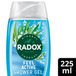 Radox Mineral Therapy Feel Active Shower Gel Body Wash 225Ml