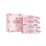 The Honest Company Nourish + Cleanse Benefit Wipes | Cleansing Multi-Tasking Wipes | 99% Water, Plant-Based, Hypoallergenic | Sweet Almond, 240 Count60 Count (Pack of 4)