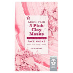 Pink Clay Face Mask 15Ml 5 Pack