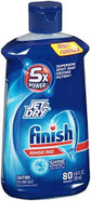 Finish Jet-Dry Original Scent Liquid Dishwasher Rinse Aid, 8.45 oz bottle for spot-free, sparkling dishes.
