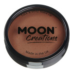 Moon Creations - Pro Face Paint Cake Pots - Mid Brown
