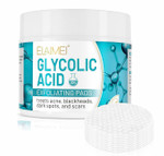 30% Glycolic Acid Pads Salicylic Exfoliating 50 Pads - Exfoliation Skin Tone Blemish Control, Reduces Fine Lines, Wrinkles & Pores, Oil Control for Face and Body