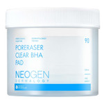 DERMALOGY by NEOGENLAB Poreraser Clear BHA Pad (90 pads) - Facial Exfoliant for Skin Resurfacing & Blackheads & Enlarged Pores with BHA & Tannins & Evening Primrose, Sensitive Skin - Korean Skin Care