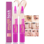 Kaely 2Pcs Concealer Stick – Waterproof, Hydrating Under Eye Corrector for Dark Circles and Puffiness Kaely 2Pcs Concealer Stick – Waterproof, Hydrating Under Eye Corrector for Dark Circles and Puffiness