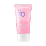 Lightweight Japan Sakura SPF 50+ PA+++ sunscreen serum for face and body, with UV protection and skincare benefits. Lightweight Japan Sakura SPF 50+ PA+++ sunscreen serum for face and body, with UV protection and skincare benefits.