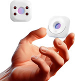 INFINIBYTE Portable Anti-Spy Camera Detector – Infrared Wireless Scanner for Privacy Protection (White) INFINIBYTE Portable Anti-Spy Camera Detector – Infrared Wireless Scanner for Privacy Protection (White)