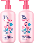 My Little Miracle Flamazing Baby Lotion - Lightly Scented Chamomile, Dermatologist Approved, Great For Sensitive Skin 500ml 2-Pack My Little Miracle Flamazing Baby Lotion - Lightly Scented Chamomile, Dermatologist Approved, Great For Sensitive Skin 500ml 2-Pack