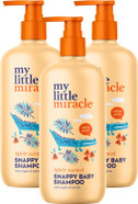 My Little Miracle Snappy Baby Shampoo, With Argan and Jojoba Oil, Gentle Formula To Prevent Irritation 500ml 3-Pack My Little Miracle Snappy Baby Shampoo, With Argan and Jojoba Oil, Gentle Formula To Prevent Irritation 500ml 3-Pack
