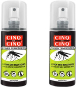 Cinq sur Cinq Temperate Areas Anti-Mosquitoes Lotion Batch of 2 x 100ml